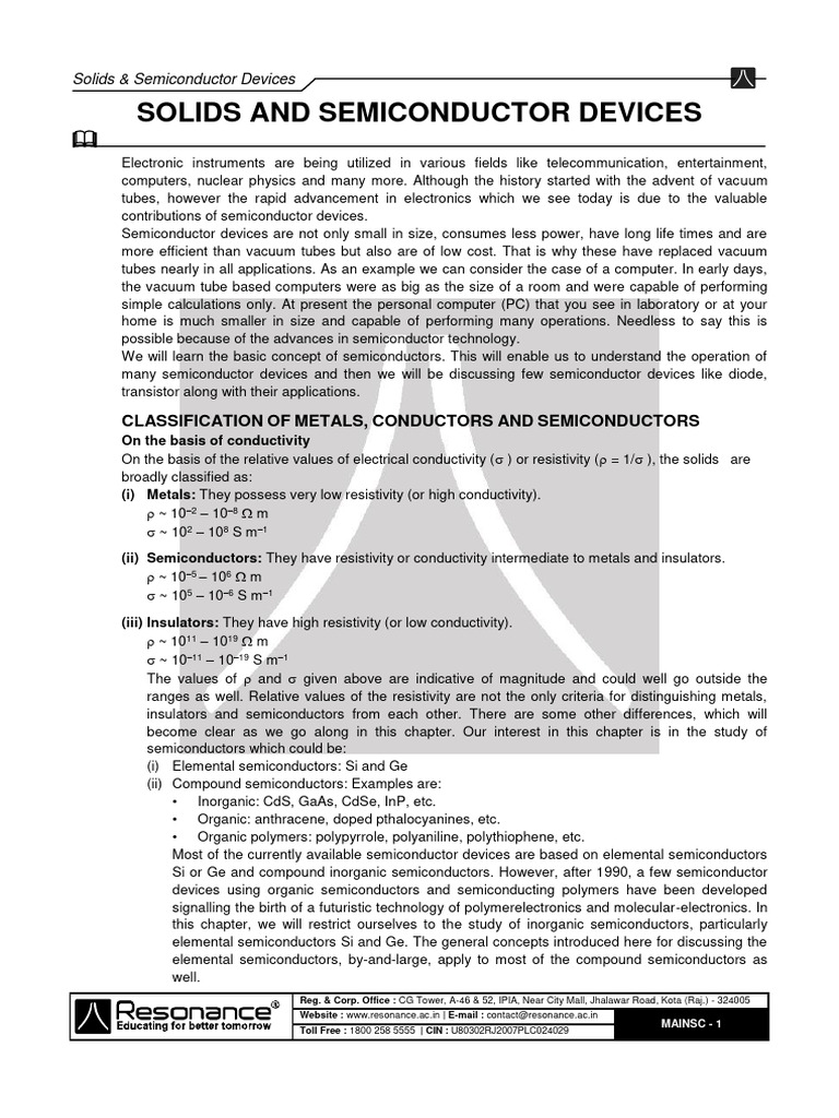 Understanding Semiconductor Devices | PDF | Semiconductors | Electrical ...