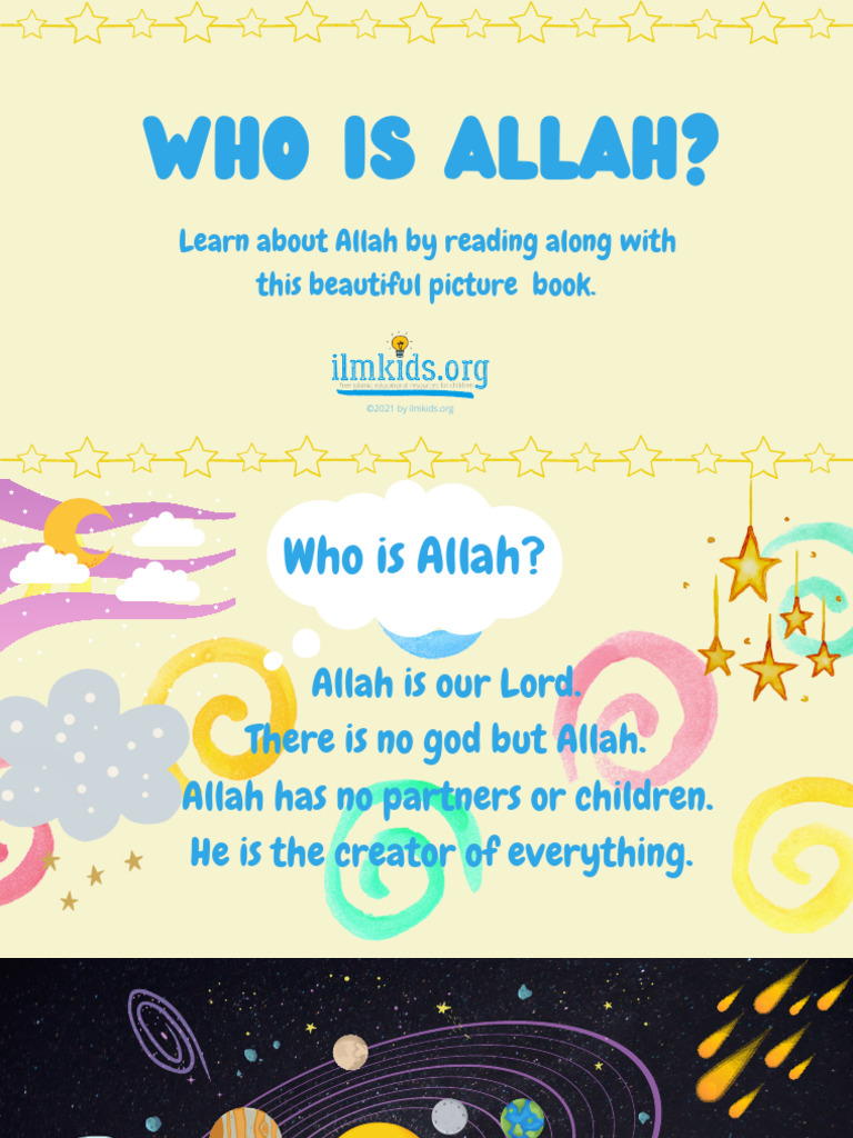 Understanding Allah: A Kids' Guide | PDF