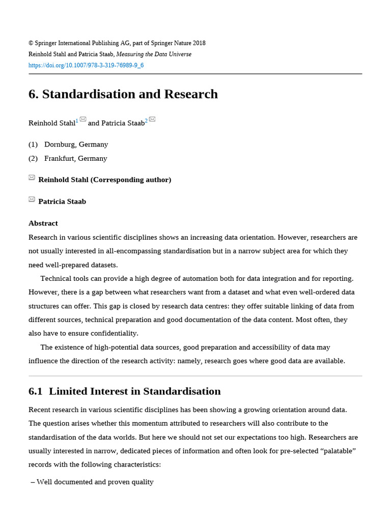Data Integration in Research Contexts | PDF | Data | Metadata