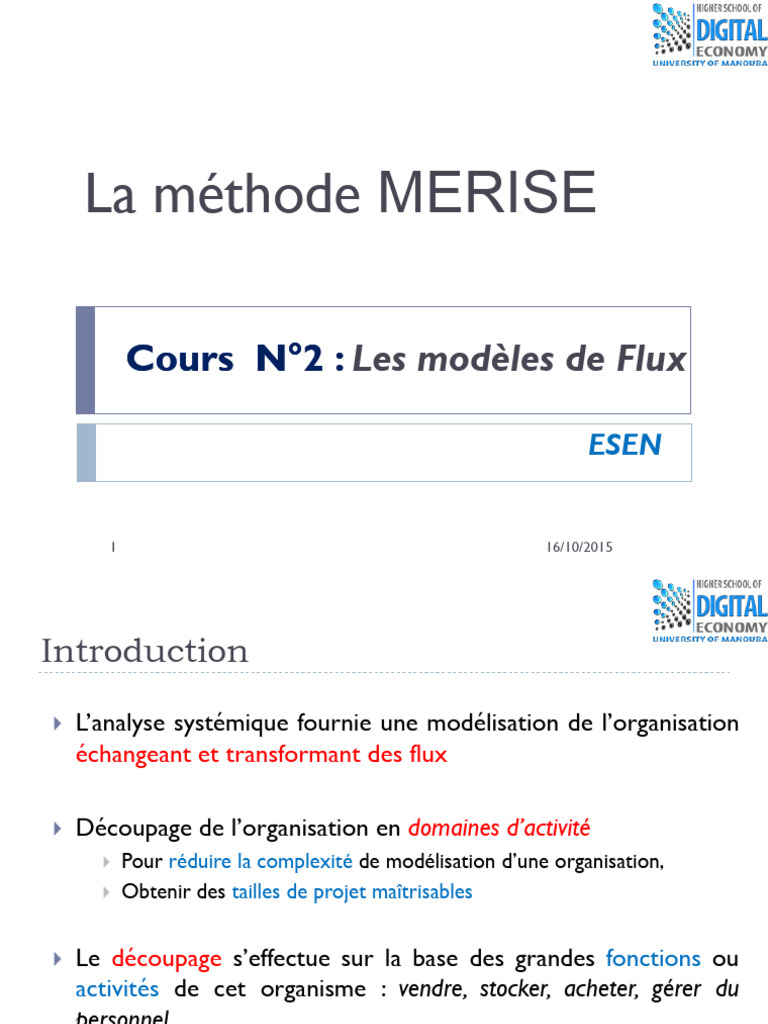 Modèle de Flux et Diagramme de Flux | PDF