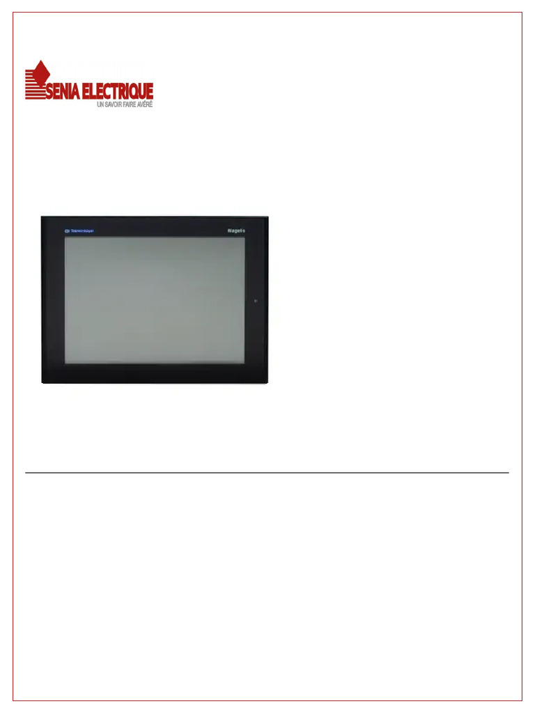 XBTGT5330 Touchscreen Panel Specs | PDF | Computer Programming ...