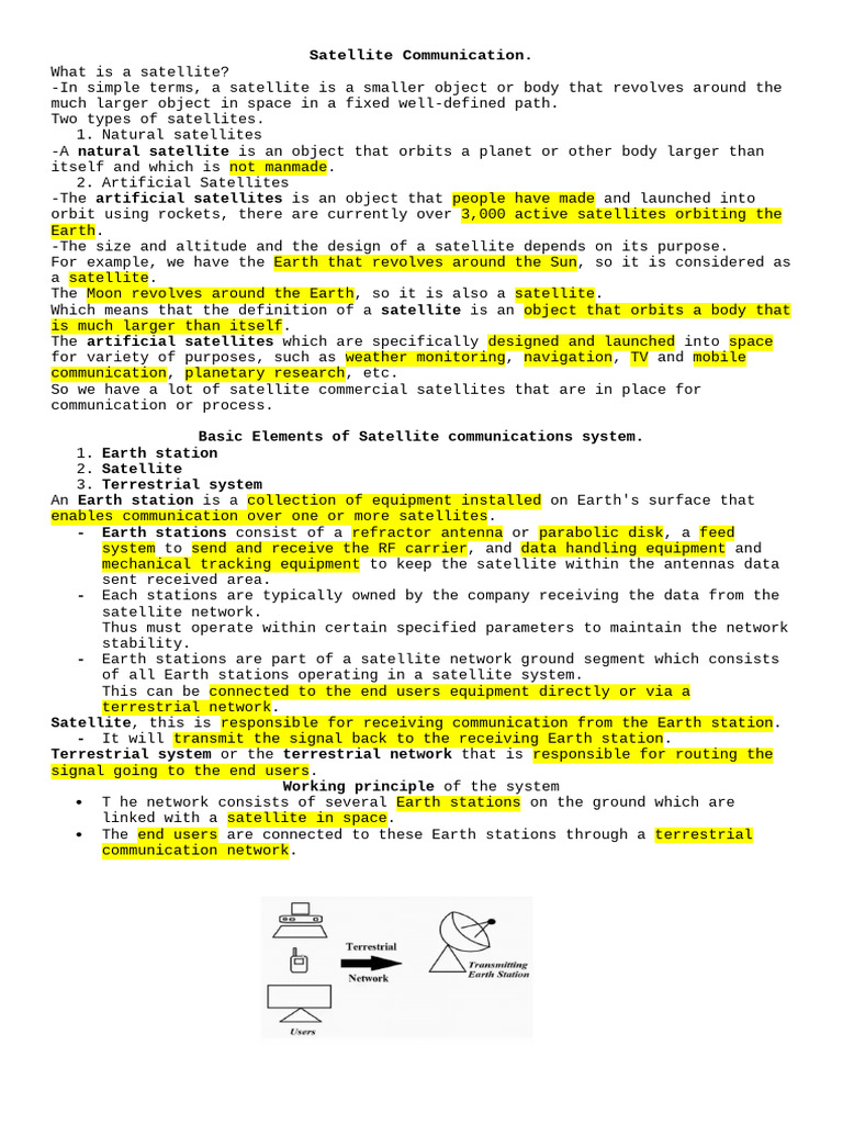 Understanding Satellite Communication Systems | PDF | Modulation ...