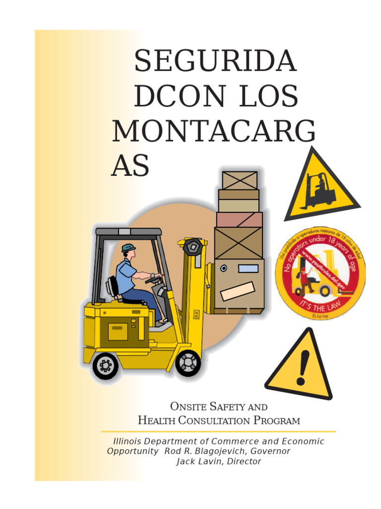 Seguridad en el Uso de Montacargas | PDF | Máquina elevadora | Coche ...