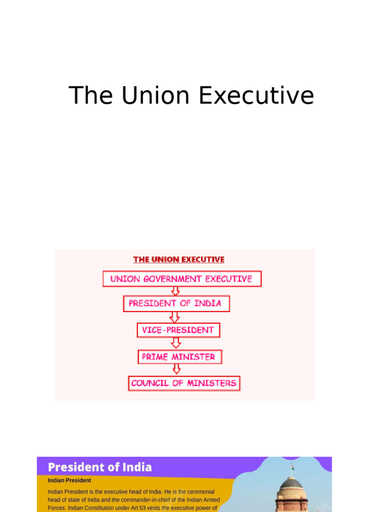 The Union Executive | PDF