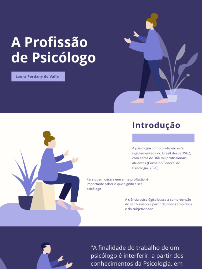 Profissão Psicólogo no Brasil: Guia Completo | PDF | Psicologia ...