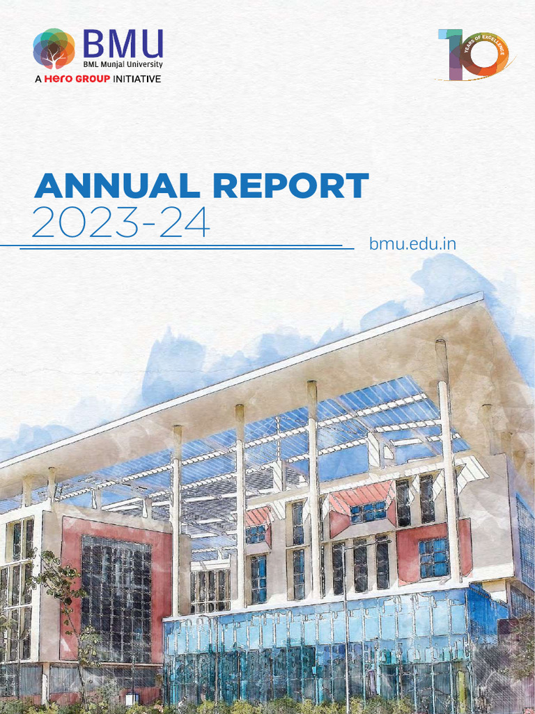 BMU Annual-Report 2023-24-2 Compressed | PDF | Entrepreneurship ...