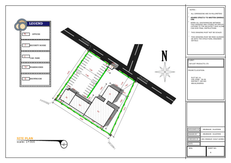 Plot 14 Site Plan Adjustment Pdf