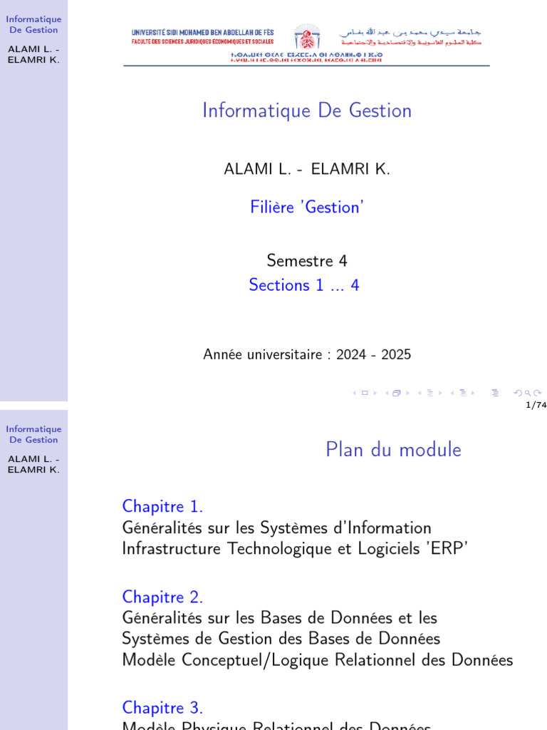 Introduction aux Systèmes de Gestion de BDD | PDF | Bases de données ...