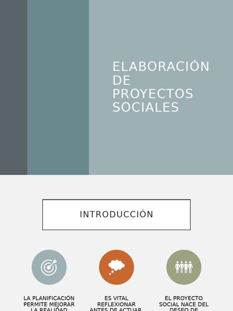 Ejemplo de Proyecto Social Efectivo | PDF