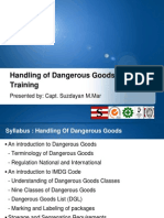 Basic Training Hazardous Cargo Handling