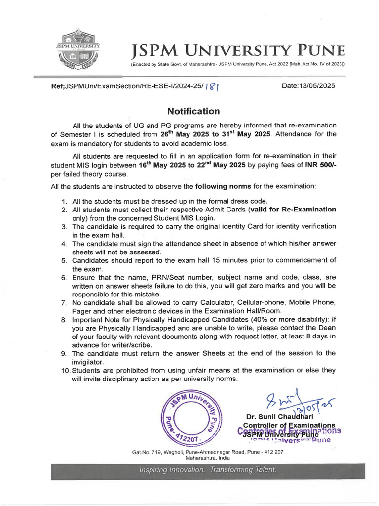 Notification Re | PDF