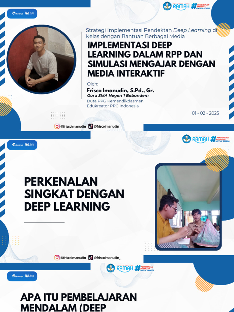 Implementasi Deep Learning dalam RPP | PDF