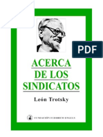 Acerca de Los Sindicatos - L. Trotsky