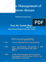 Modern Management of Rhesus Disease: Prof. Dr. Yasmin Raashid