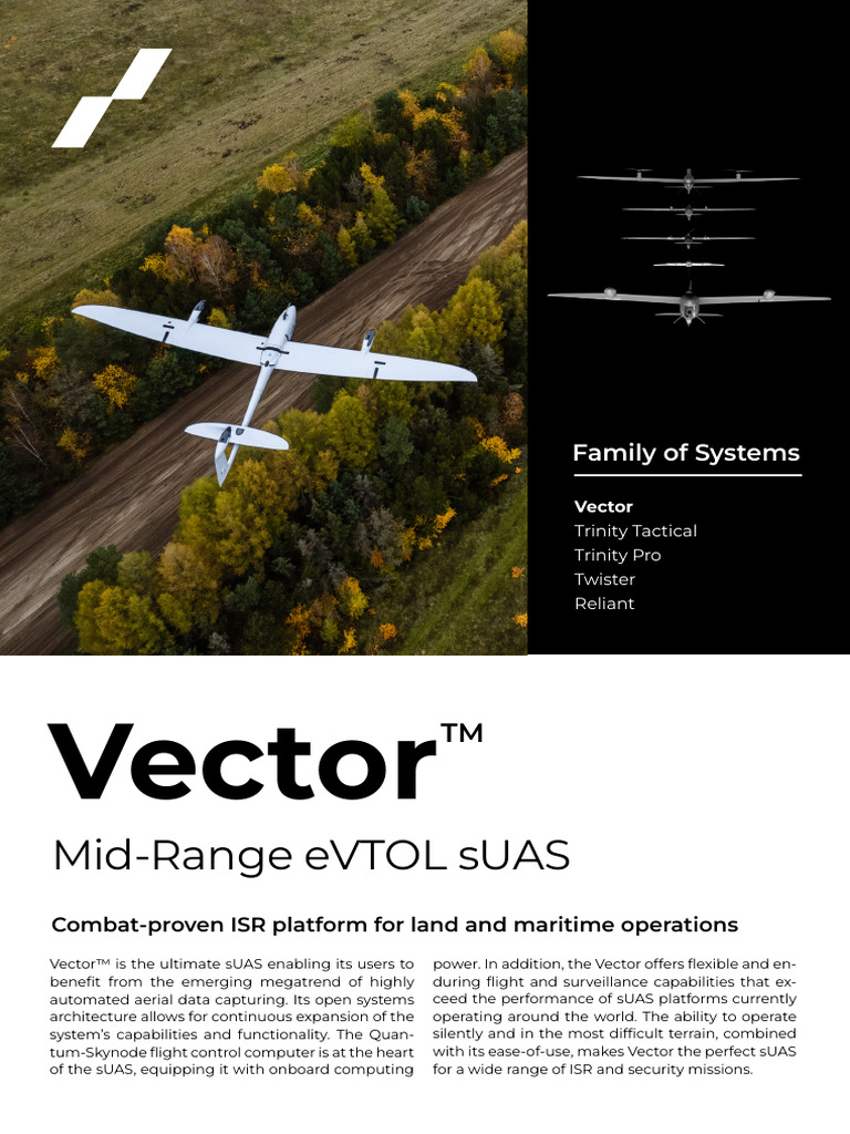 Vector sUAS: NextVision Raptor Specs | PDF