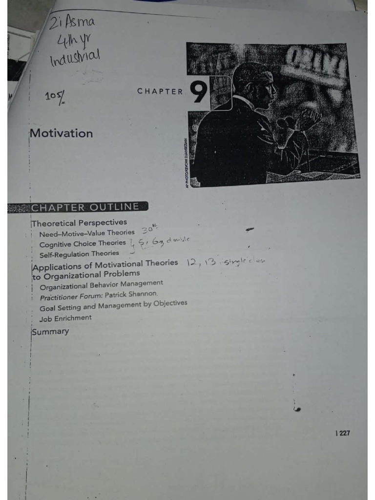 Chapter Motivation | PDF