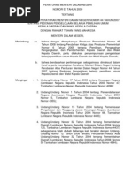 Download Permendagri 2009_57 Ttg Perubahan Atas Permendagri 2007_44 Ttg Pedoman Pengelolaan Belanja Pilkada by They We They We SN86180359 doc pdf