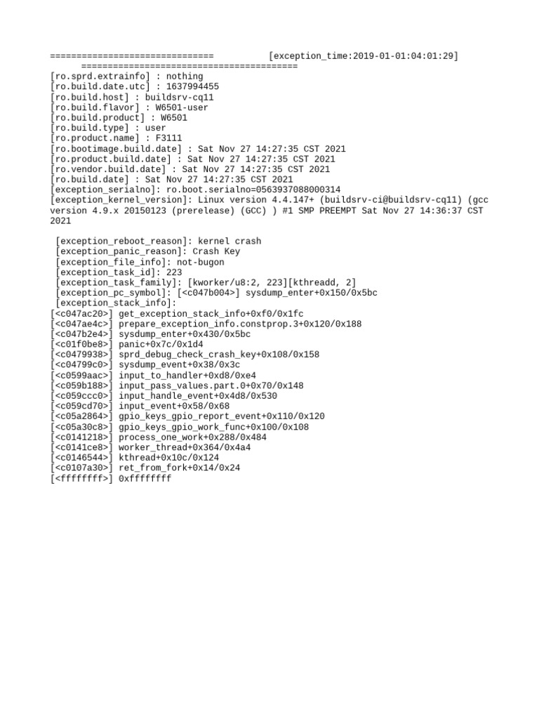 Exception Info | PDF