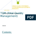 Tatal Quality Managment