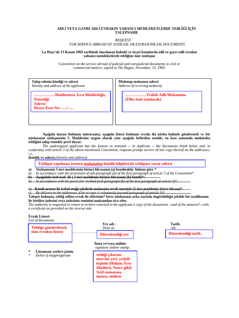 ÖRNEK 184 Form Doldurulmuş Şekli | PDF