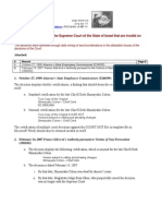 Examples of Decisions of The Supreme Court of The State of Israel That Are Invalid On Their Faces