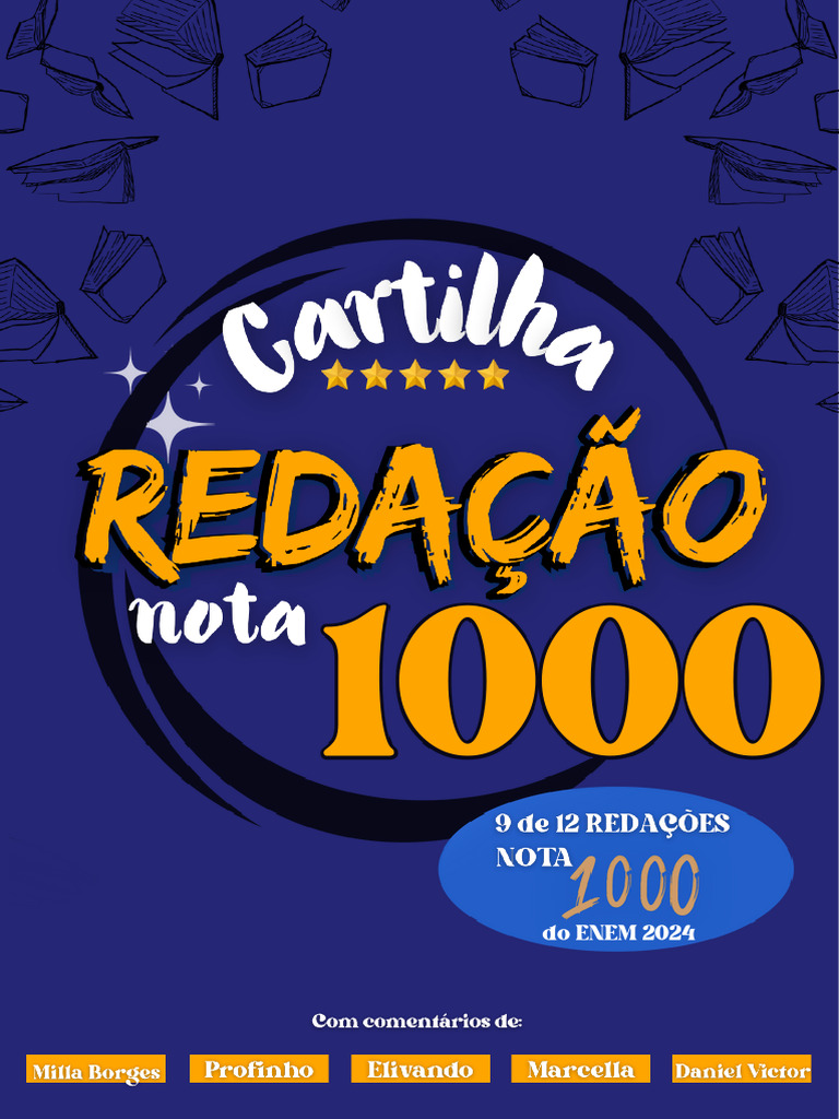 Cartilha Nota Mil 2024: Redações ENEM | PDF | Racismo | Discriminação e ...