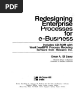 Redesigning Enterprise Process For E-Business