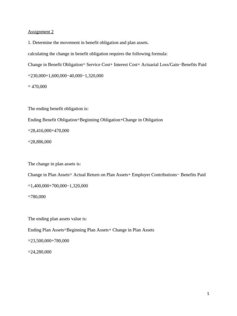 Level 10 Draft 4 Ninja-V1 - Assignment 2 Case Study | PDF | Pension ...