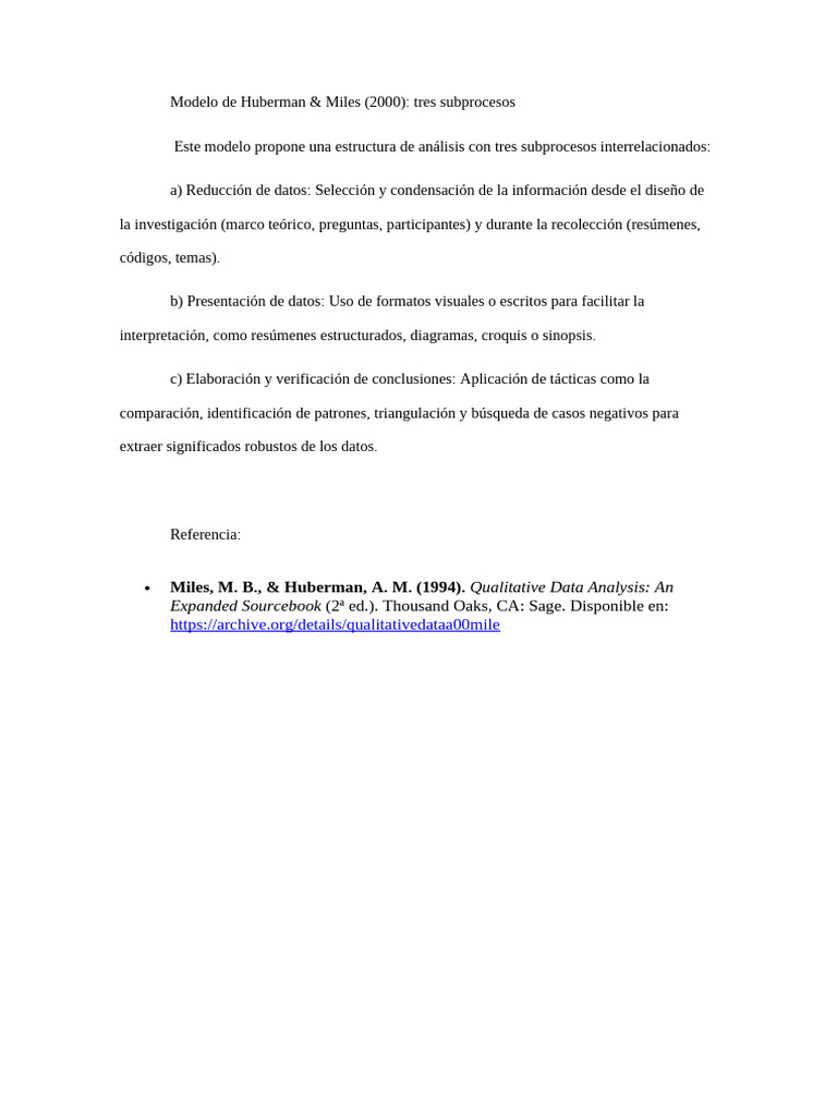 Modelo de Huberman 6 | PDF