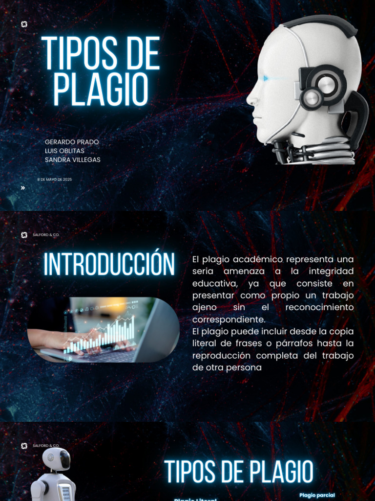 Actividad 5 - Tipos de Plagio (Presentado en Aula) | PDF | Plagio ...