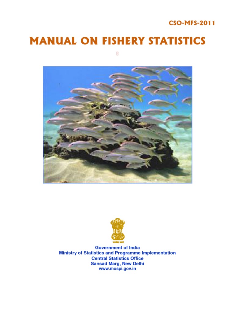 Manual Fishery Statistics 2dec11 | PDF | Fisheries Management | Census