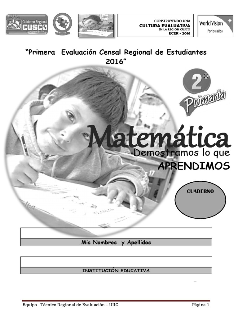 Mate 2 PRIMARIA CUADERNILLO 2 | PDF