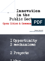 Open Innovation in the Public Sector