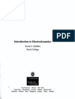 Introduction To Electrodynamics: David J. Griffiths Reed College