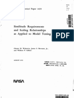 Similarity Requirements and Scaling Relationships As Applied in Model Testing