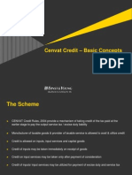 Cenvat Credit Concepts