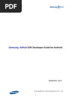 Samsung AdHub SDK Developer Guide for Android