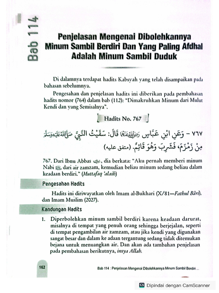 Bab 114 Kitab Riyadhus Sholihin | PDF