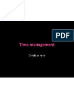 Time Management: Dinda N Rere