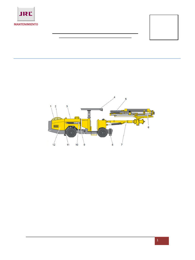 Manual de Operación Simba S7D | PDF | Motor diesel | Perforación