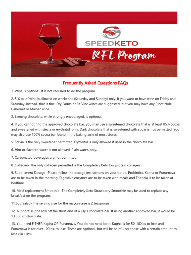 RFL FAQs | PDF