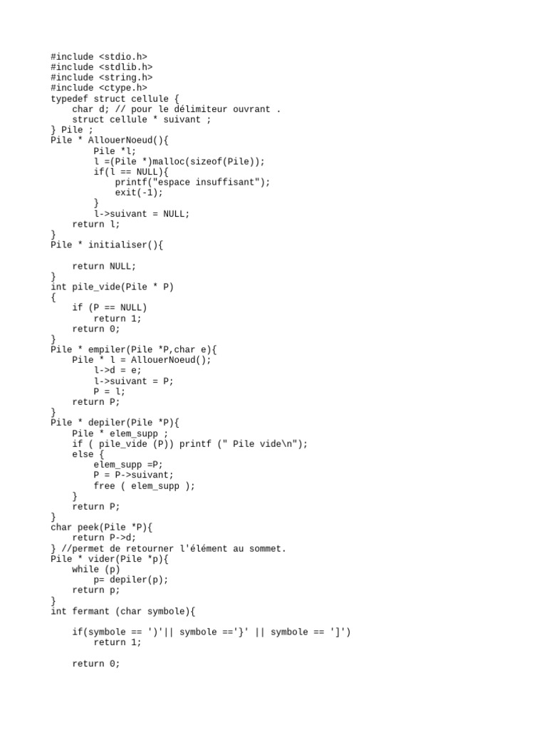 Analyseur d'expressions mathématiques | PDF | Programmation ...