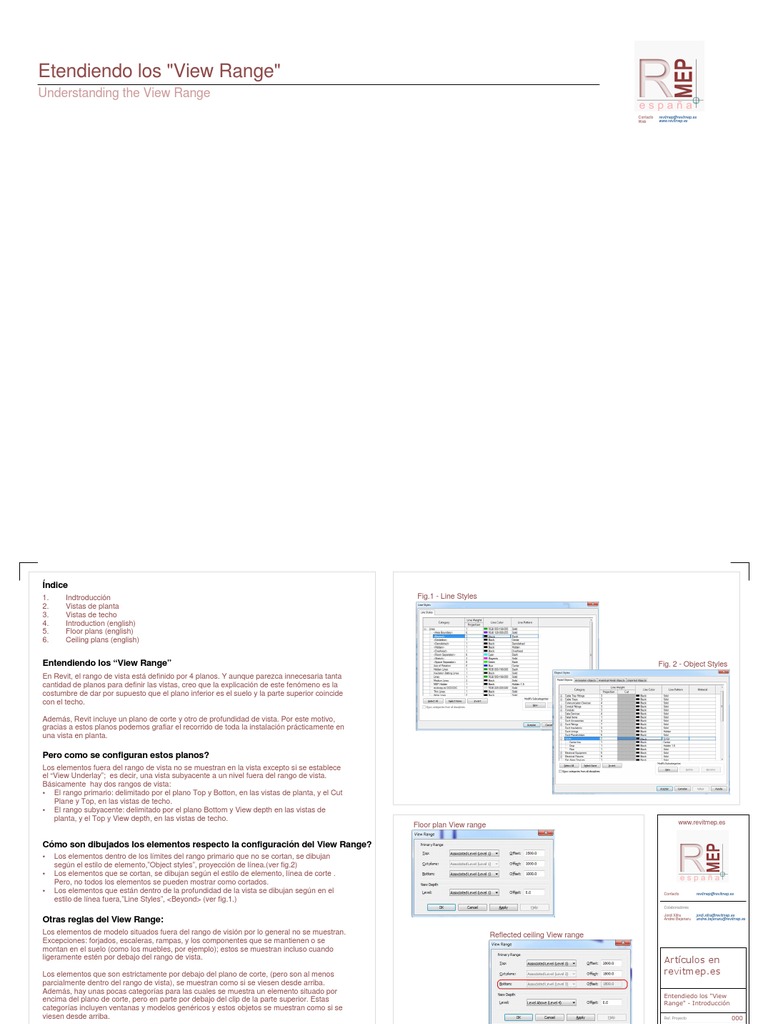 Entendiendo Los View Range en Autodesk Revit | PDF | Science | Es ...