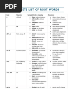Document Index Overview | PDF | Adjective | Nature