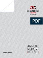 Annual: Commercial Credit PLC