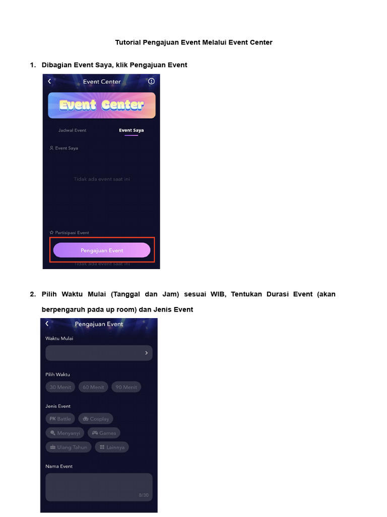 Event Admin | PDF