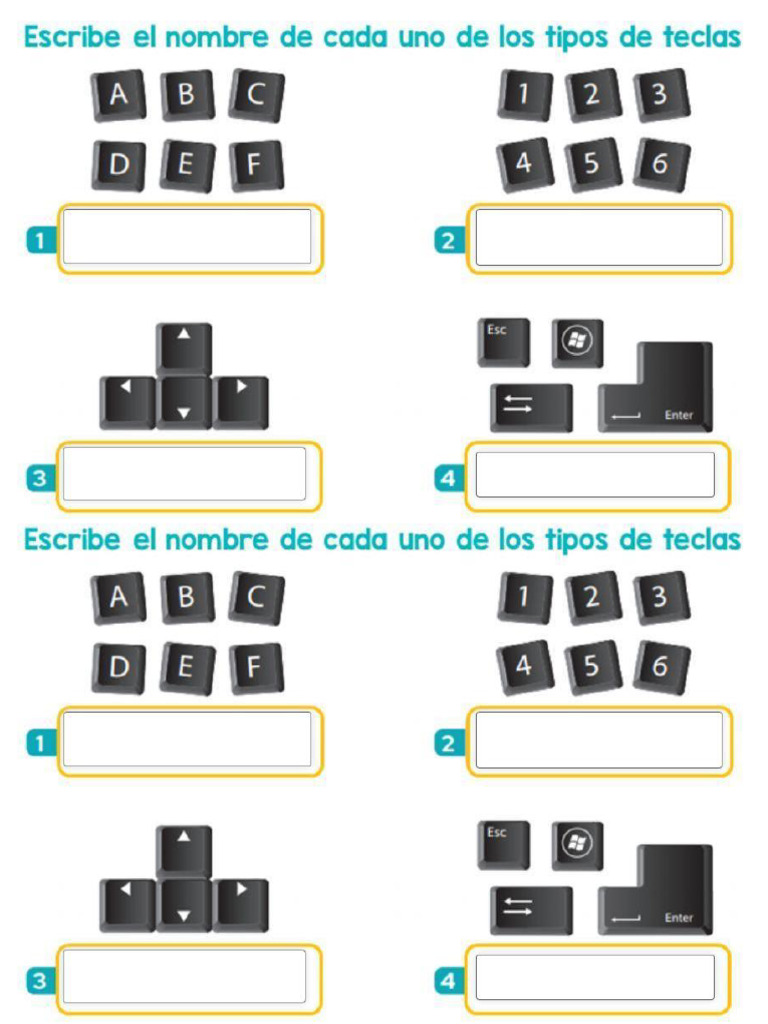 Cómo Se Llaman Estos Grupos de Teclas | PDF