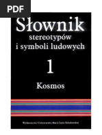 Download Jerzy Bartmiski - Sownik stereotypw i symboli ludowych - tom 1 by Krzysztof Kowalczyk SN86191167 doc pdf