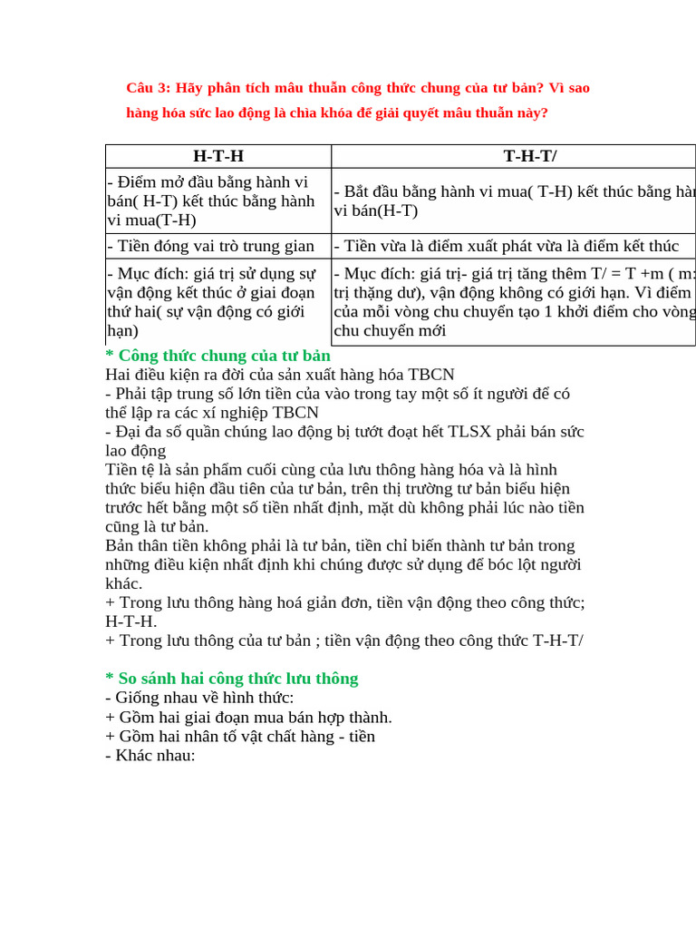Câu 3 KTCT | PDF