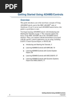 Getting Started Using ADAMS/Controls